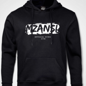 Mzansi Premium Black Hoodie